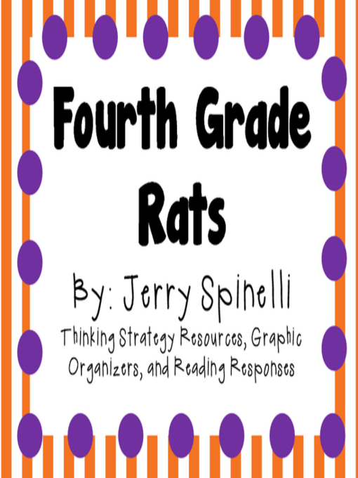 Title details for Fourth Grade Rats by Jerry Spinelli by School Rules - Available